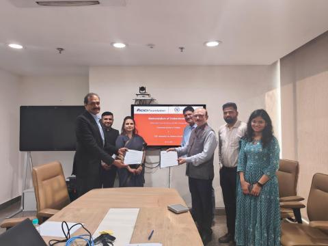 signing of DGT MoU with ICICI Foundation dated 23 July 2025