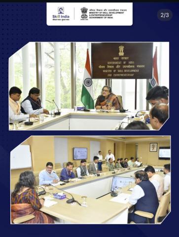 launch of Navonmesh Protsahan Spardha: Kaushalta se Udyamita jointly launched by MSDE and Aditya Birla Capital Foundation (ABCF)