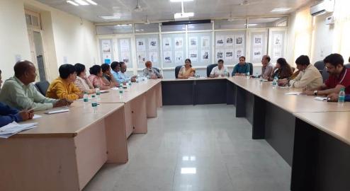 Quarterly progress report held on 01.09.2022 under the chairmanship of Deputy Director General