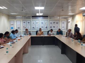 Quarterly progress report held on 01.09.2022 under the chairmanship of Deputy Director General