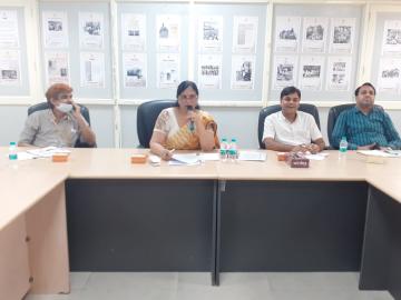 Quarterly progress report held on 01.09.2022 under the chairmanship of Deputy Director General