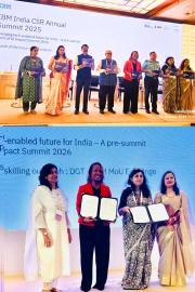 Ceremonial exchange of the DGT- IBM MoU - 31 oct 2025