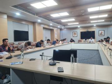Ongoing poster making competition/ swachhata pakhwada 2026