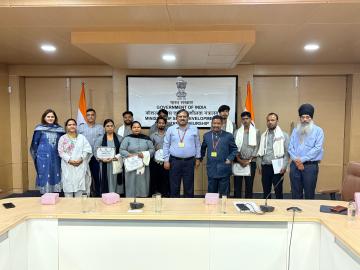 दिनांक 7 अगस्त, 2026 को आयोजित स्वच्छता पखवाड़ा प्रतियोगिताओं के विजेताओं को पुरस्कार वितरण एवं हाउसकीपिंग स्टाफ के सम्मान समारोह।